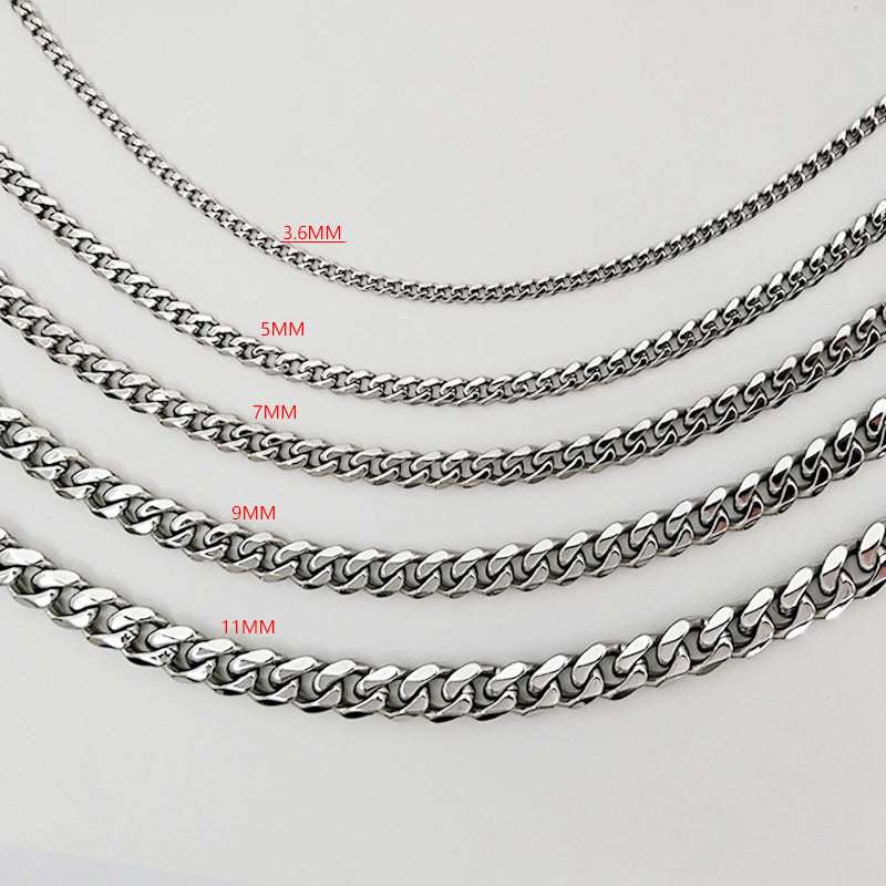 Durable Necklace, Stainless Steel Necklace, Stylish Necklace - available at Sparq Mart