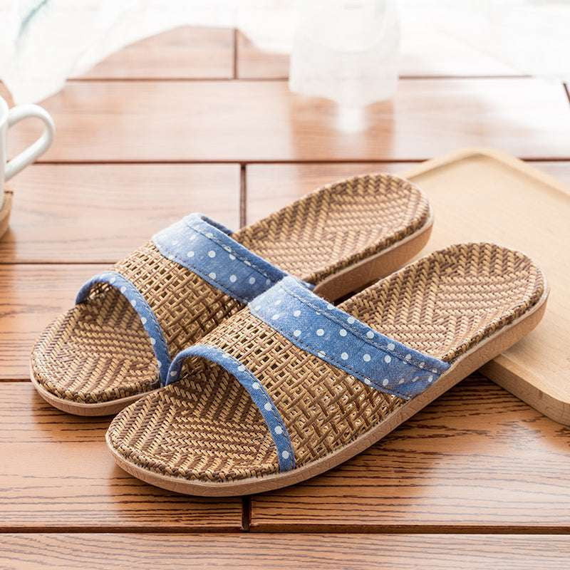 High-Quality, Straw Mat Flip Flops, Unique Style - available at Sparq Mart