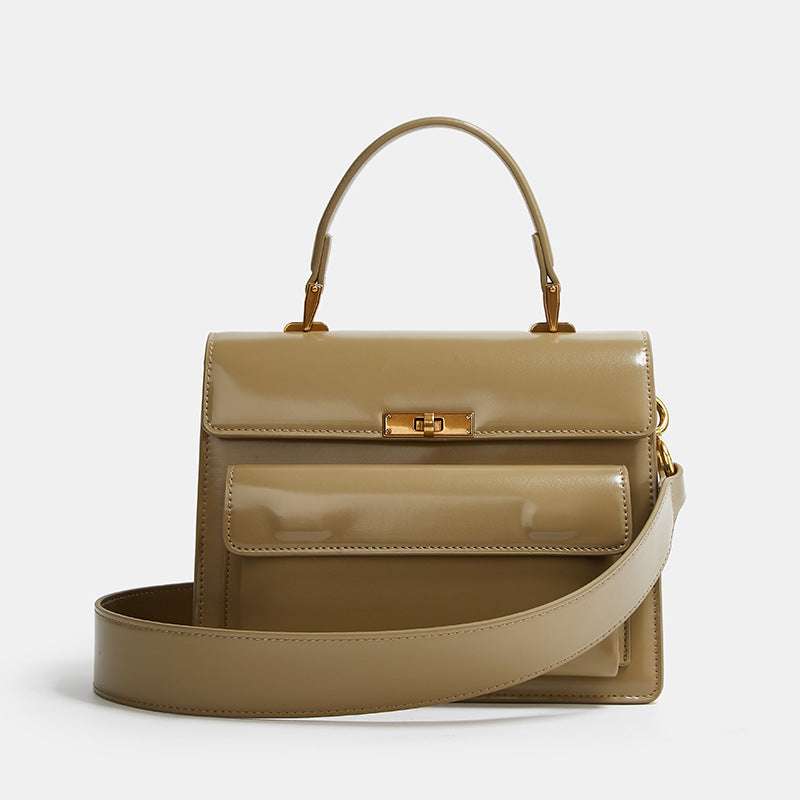 Sparq Mart, textured patent leather, women bag - available at Sparq Mart