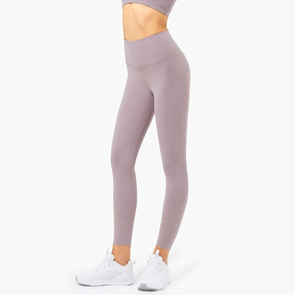 Elastic Tights, High Waist Yoga Pants, Hip-lifting Yoga Pants - available at Sparq Mart