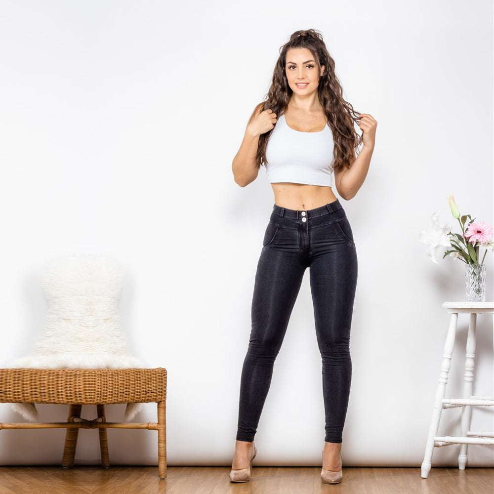 comfy sportswear pants, high-waisted yoga leggings, peach lift jeggings - available at Sparq Mart