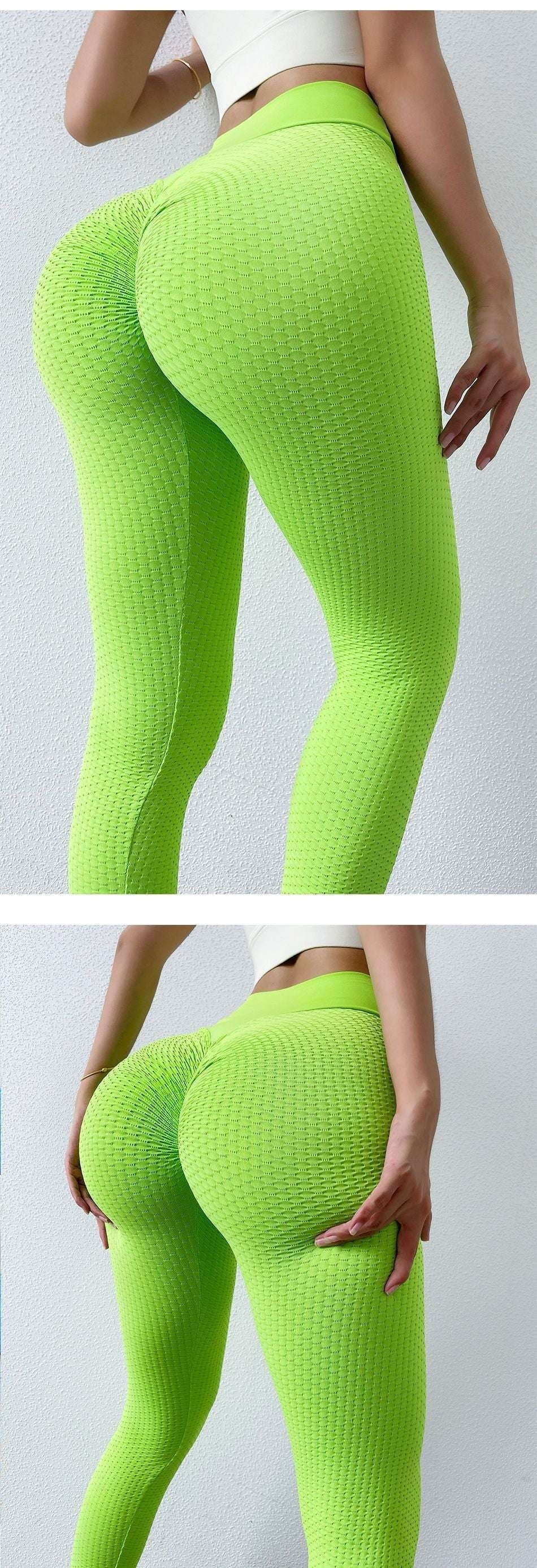 Comfortable workout tights, Fitness seamless leggings, Honeycomb yoga pants - available at Sparq Mart