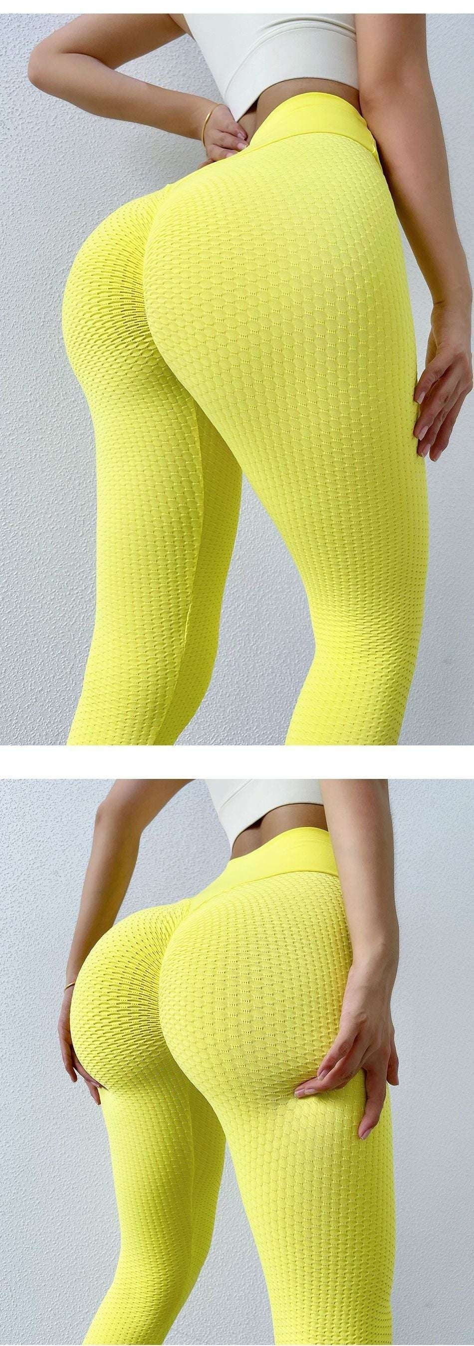 Comfortable workout tights, Fitness seamless leggings, Honeycomb yoga pants - available at Sparq Mart