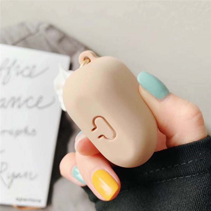 AirPods Case Pendant, Bluetooth Protective Accessory, Ice Cream Headset Cover - available at Sparq Mart