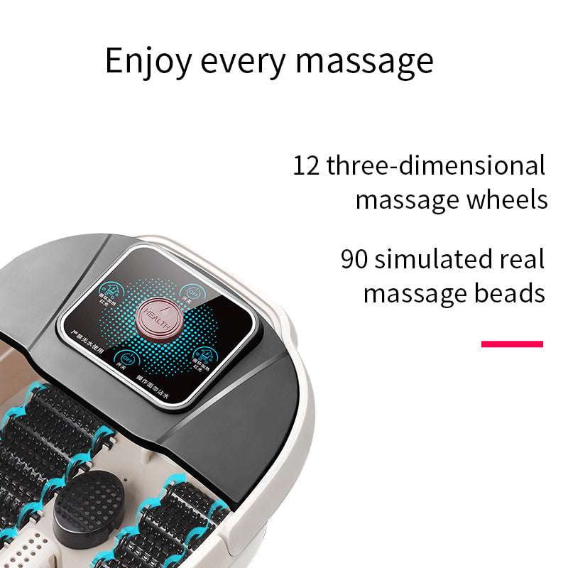 automatic foot soaker, heating massage footbath, luxury foot spa - available at Sparq Mart