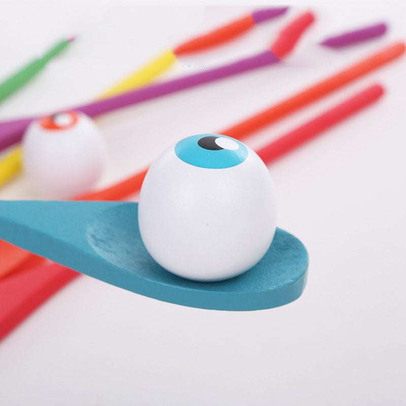 Coordination Skill Toy, Kids Balance Game, Wooden Spoon Game - available at Sparq Mart