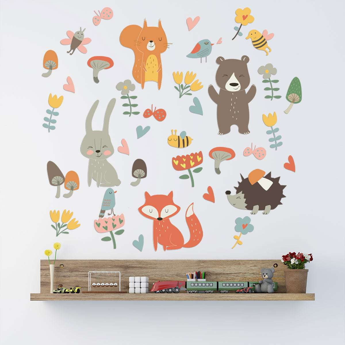 Kids Decor Stickers, Nursery Wall Decals, Playroom Vinyl Art - available at Sparq Mart