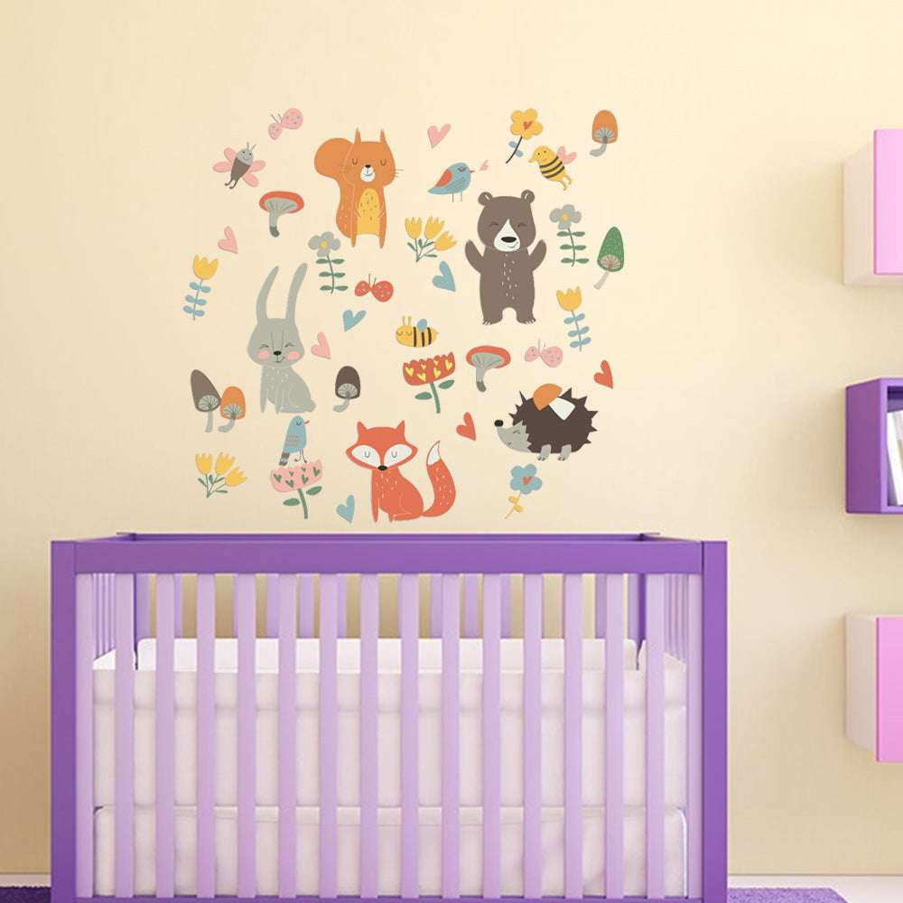 Kids Decor Stickers, Nursery Wall Decals, Playroom Vinyl Art - available at Sparq Mart