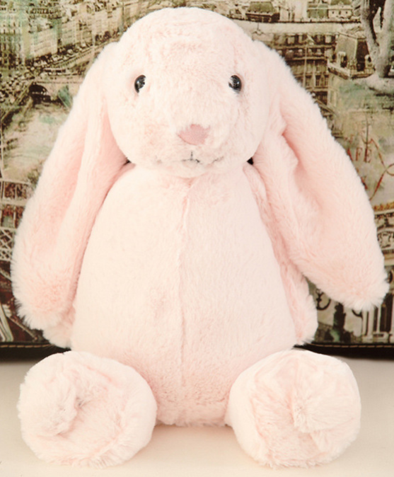 Long-eared Stuffed Animal, Rabbit Plush Toy, Soft Bunny Toy - available at Sparq Mart