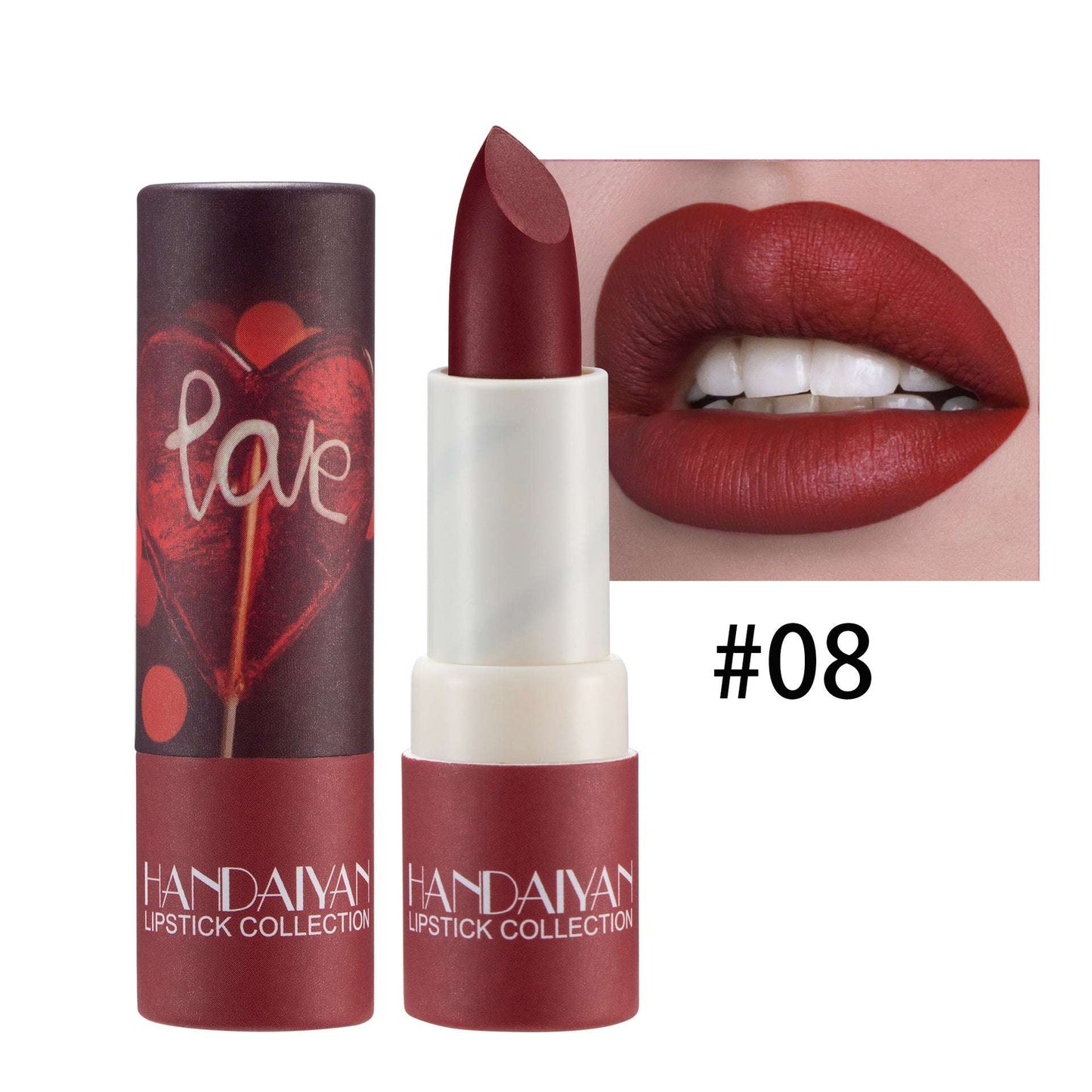 easy to decolorize, long-lasting lipstick, Velvet Fog - available at Sparq Mart