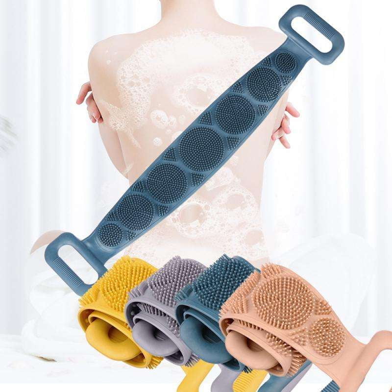 back massage, luxurious, silicone bath towel - available at Sparq Mart