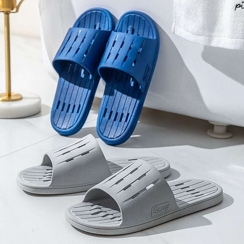 Hotel Slip-Resistant Sandals, Men's Home Footwear, Quick-Dry Bathroom Slippers - available at Sparq Mart