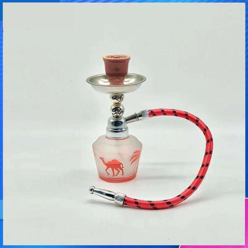 Glass Hookah, Mini Hookah Set, Single Tube Hookah - available at Sparq Mart