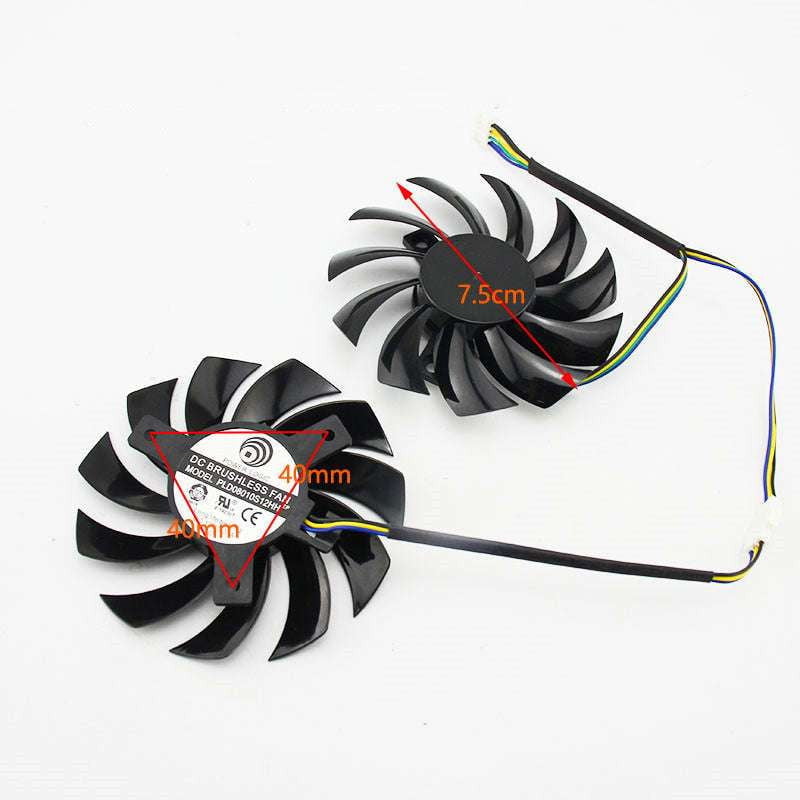 GTX 460 Fan, HD 6870 Fan, MSI Cooling Fan - available at Sparq Mart