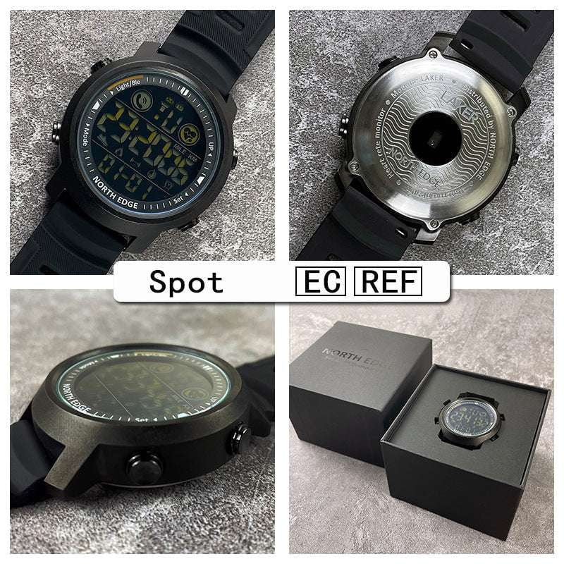 Calorie Tracking Watch, Multifunction Fitness Watch, Step Counter Wristwatch - available at Sparq Mart