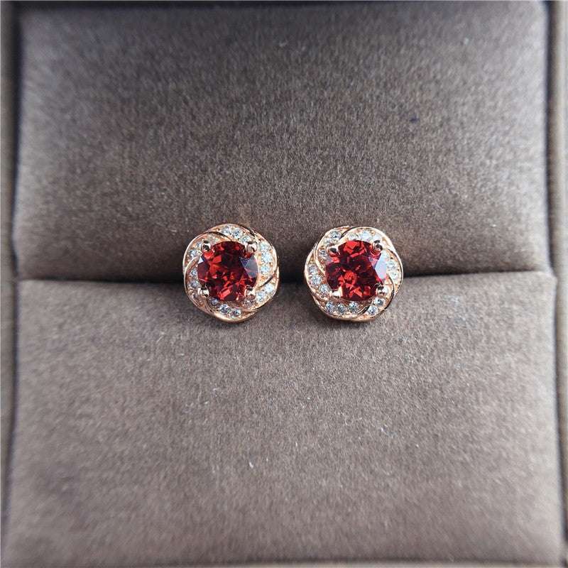 High-quality Garnet, Natural Gemstones, Pigeon Blood Red Ruby - available at Sparq Mart