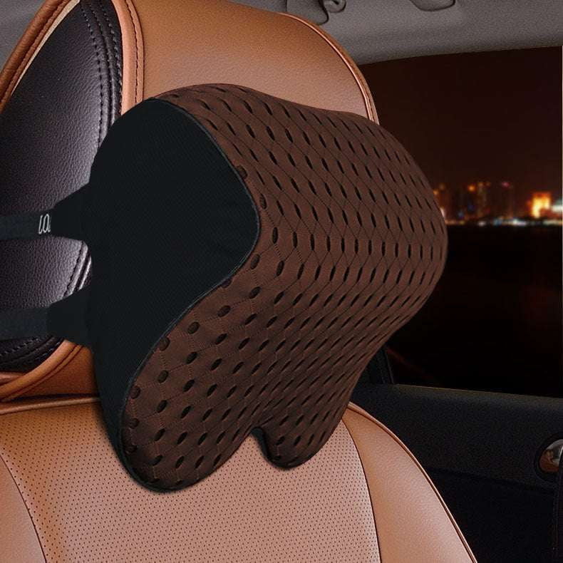 car seat neck protector, headrest neck support, neck cushion for car - available at Sparq Mart