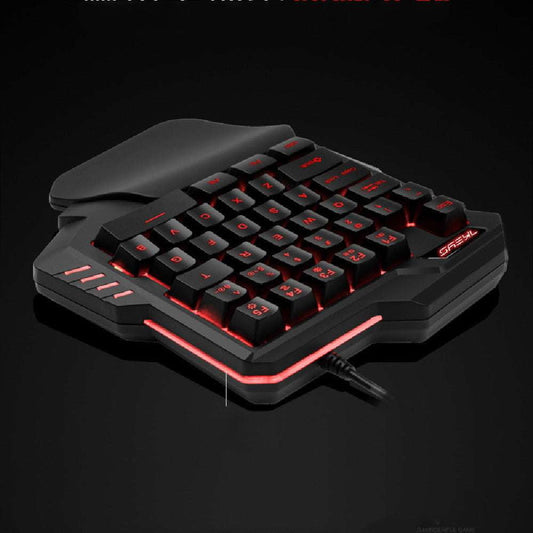 custom mechanical keypad, one-handed keyboard, RGB gaming keypad - available at Sparq Mart