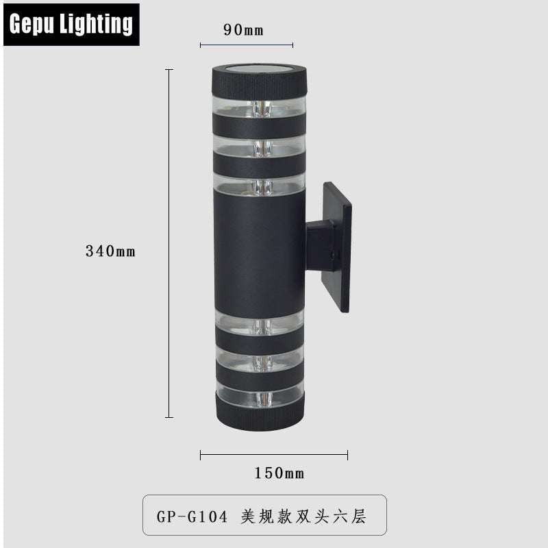 Exterior Wall Luminaires, LED Corridor Lights, Weatherproof Garden Lighting - available at Sparq Mart