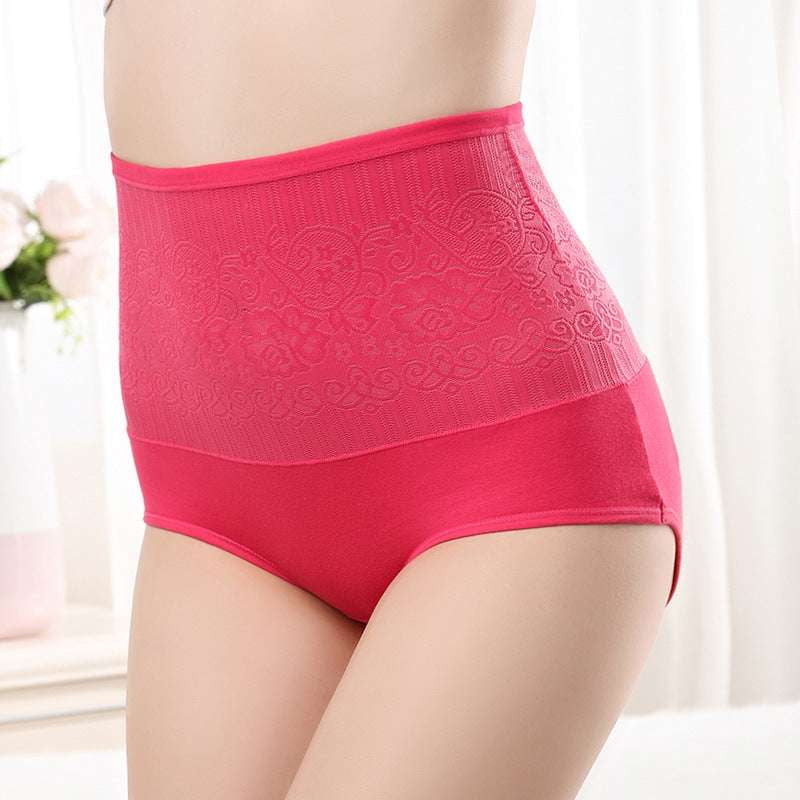 Comfortable Undergarment Cotton, High-waist Abdominal Tights, Postpartum Cotton Briefs - available at Sparq Mart