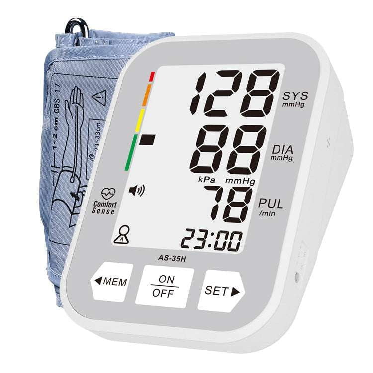 Accurate Blood Monitor, Arm Pressure Cuff, Easy-Use Sphygmomanometer - available at Sparq Mart