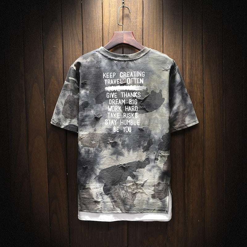 Camouflage T-Shirts, Fake Camo Tees, Men's Camo Tops - available at Sparq Mart