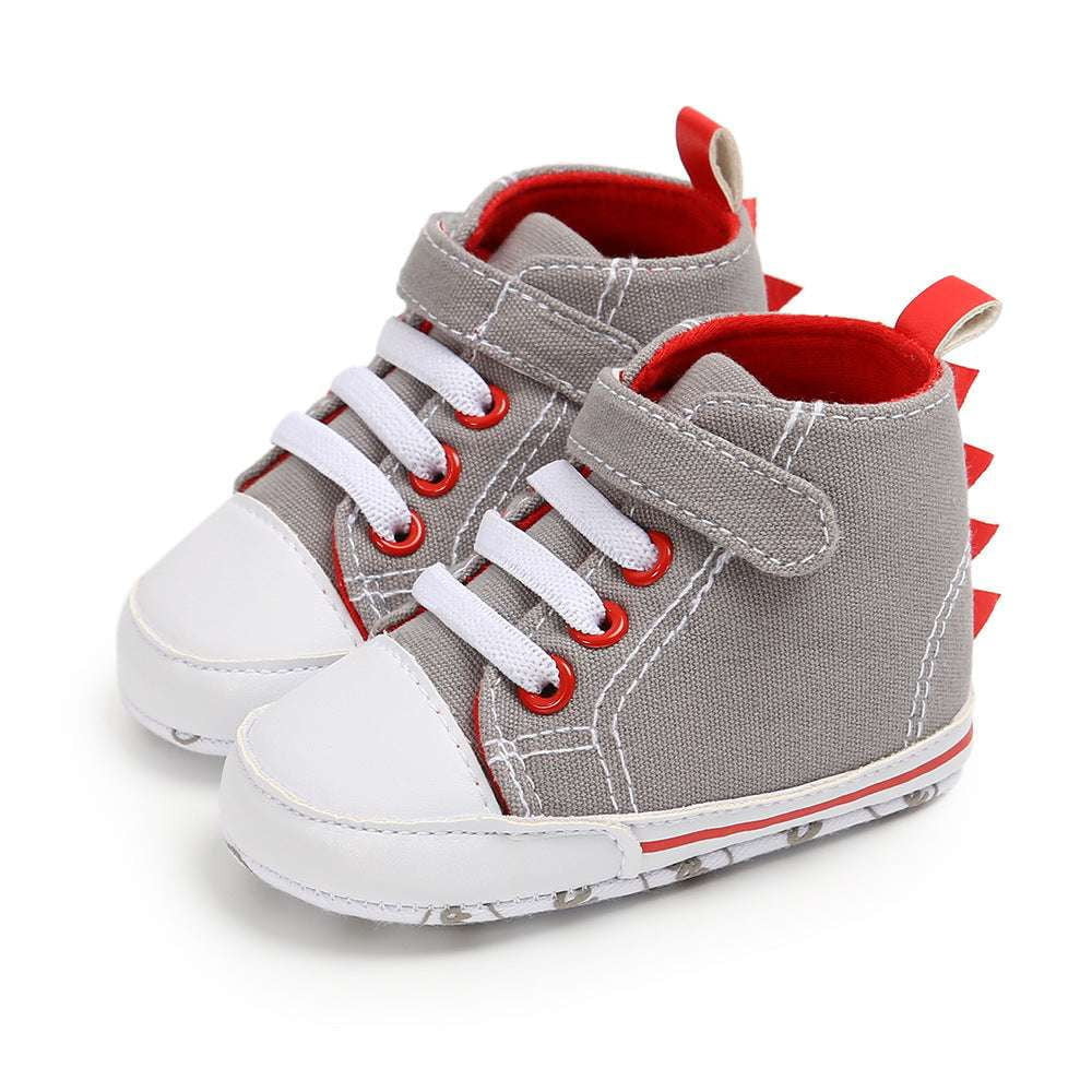 Canvas High-Top Sneakers, Durable Walking Shoes, Stylish Canvas Footwear - available at Sparq Mart