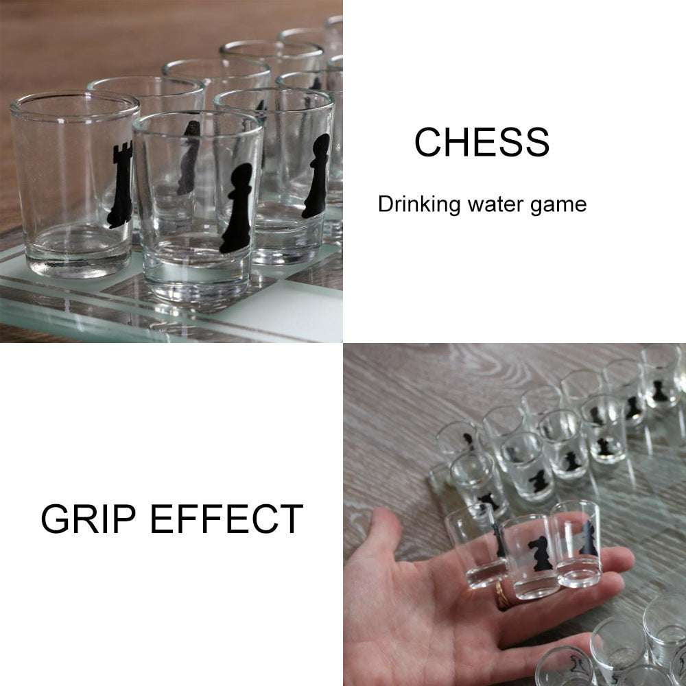 Chess Strategy Set, Chessboard Wine Game, Elegant Game Collection - available at Sparq Mart