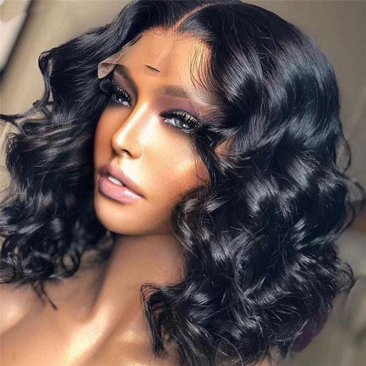 Curly Lace Wig, European Style Wig, Short Fashion Wig - available at Sparq Mart