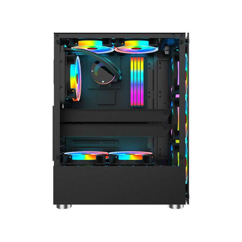 High-End PC Build, Premium Gaming Tower, Tempered Glass Chassis - available at Sparq Mart