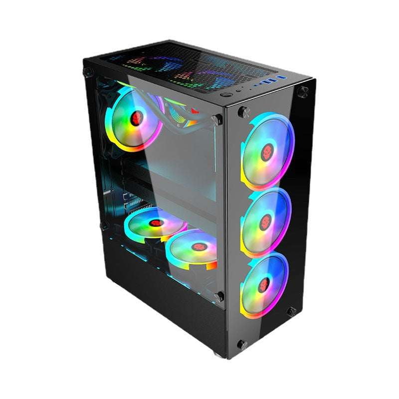 High-End PC Build, Premium Gaming Tower, Tempered Glass Chassis - available at Sparq Mart