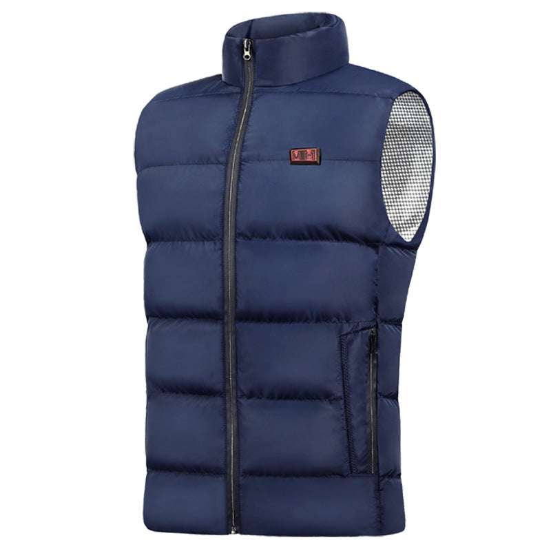 Double Heating Vest, Heated Cotton Vest, Wholesale Heating Vest - available at Sparq Mart