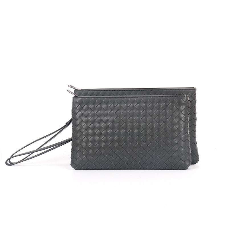 Designer Leather Clutch, Leather Clutch Bag, Men's Business Wallet - available at Sparq Mart