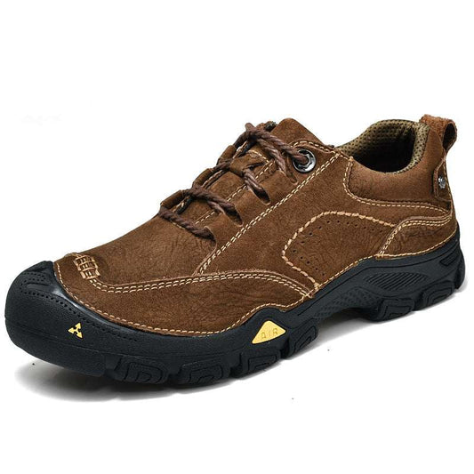 Leather Hiking Shoes, Premium Quality, Stylish Design - available at Sparq Mart