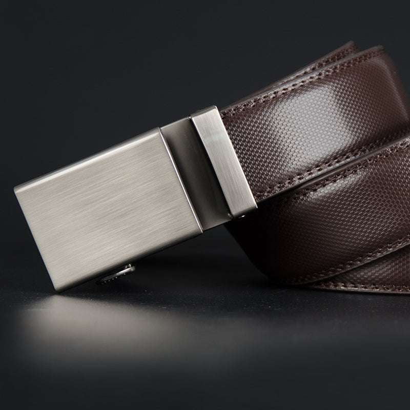 durable leather belt, genuine leather belt, men's fashion accessory - available at Sparq Mart