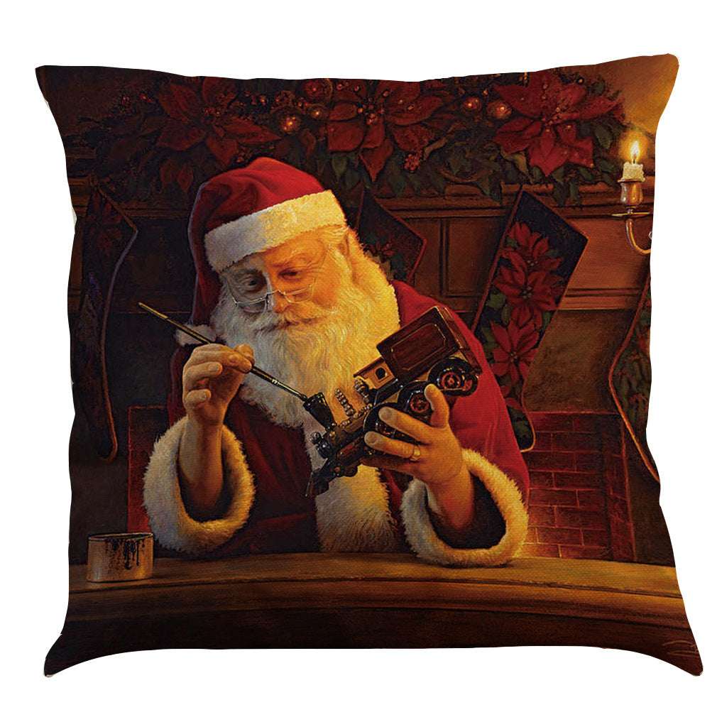 Christmas Cushion, Santa Claus, Wholesale - available at Sparq Mart