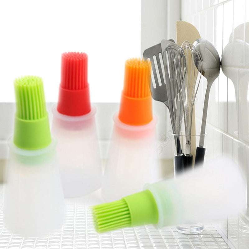 Lint-Free Baking Tool, Oil Dispensing Brush, Silicone Bottle Brush - available at Sparq Mart