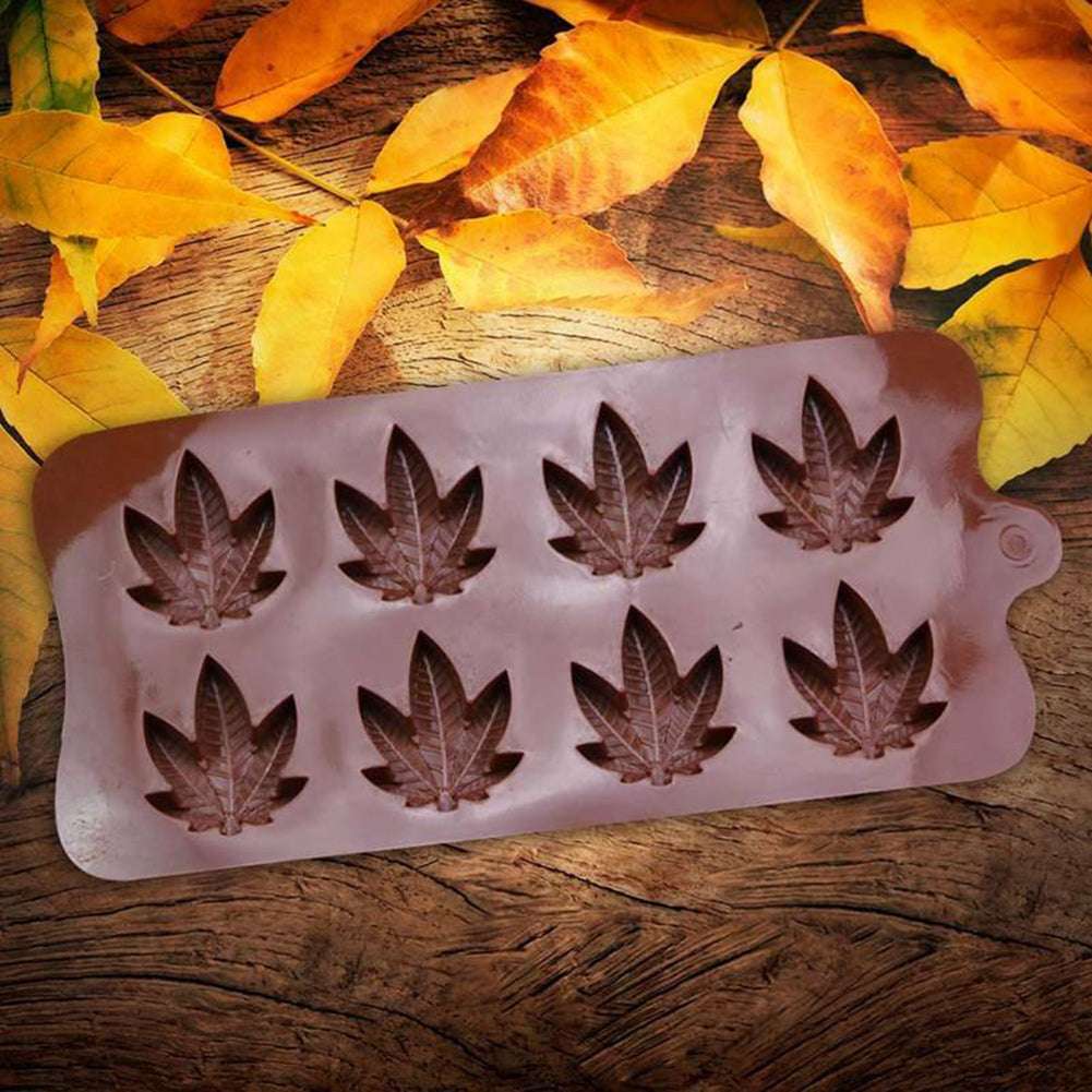 Creative silicone mold, Leaf cake mold, Silicone chocolate mold - available at Sparq Mart