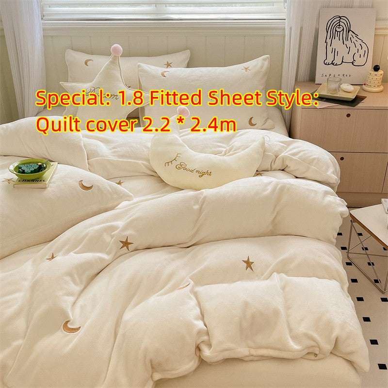 Healing Bed Sheets, Princess Style Bed Sheets, Velvet Bed Sheets - available at Sparq Mart