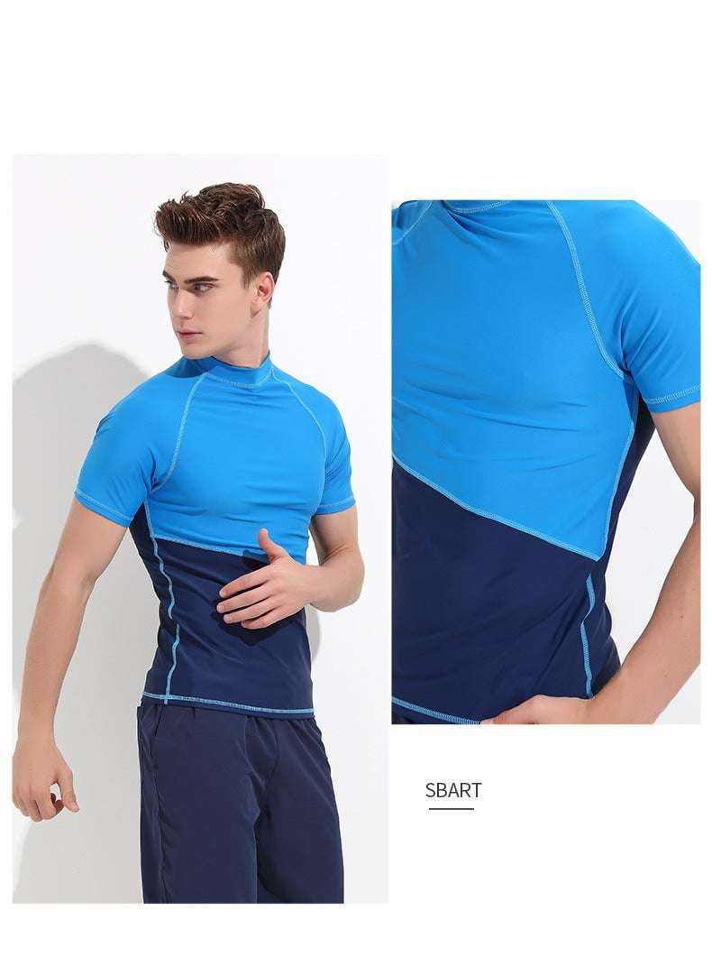 Quick-Dry Diving Suit, Sun-Protection Surfing, Surfing Short Sleeve - available at Sparq Mart