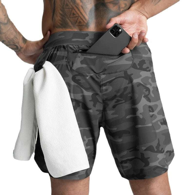 Breathable Athletic Shorts, Lightweight Workout Shorts, Quick-Dry Men's Shorts - available at Sparq Mart