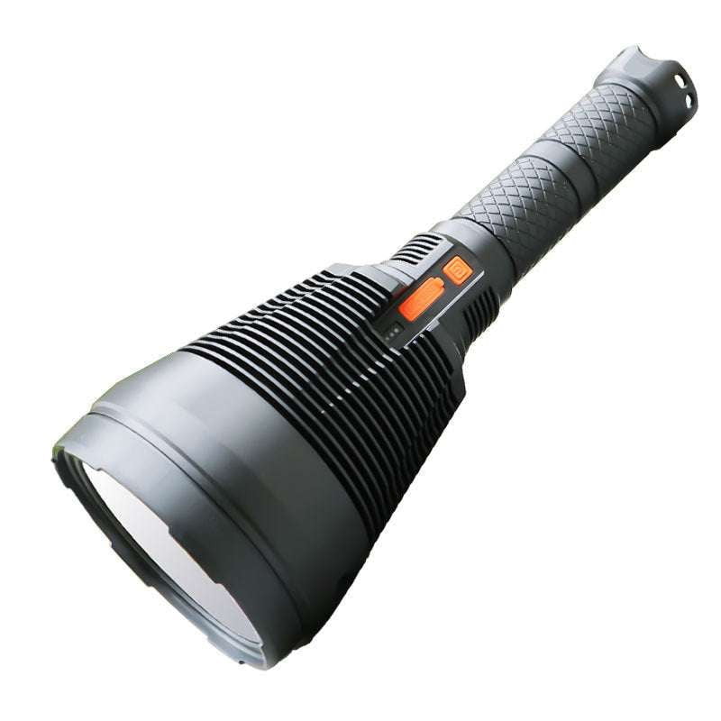 long-range searchlight, portable emergency light, USB rechargeable flashlight - available at Sparq Mart