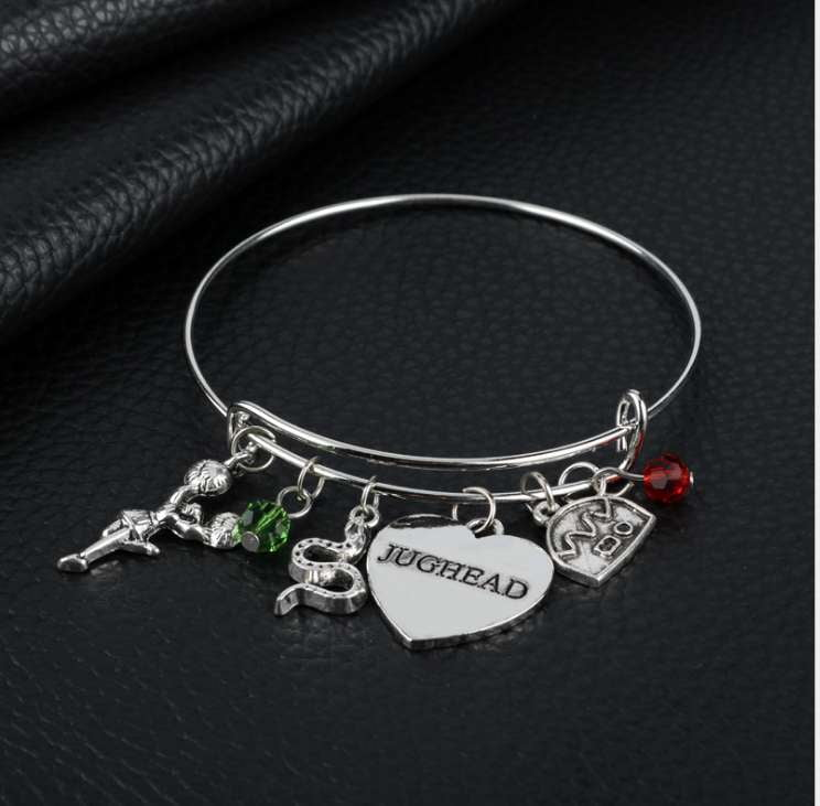 Inspirational Text Bracelet, Riverdale Wish Bracelet, Unisex Alloy Bracelet - available at Sparq Mart