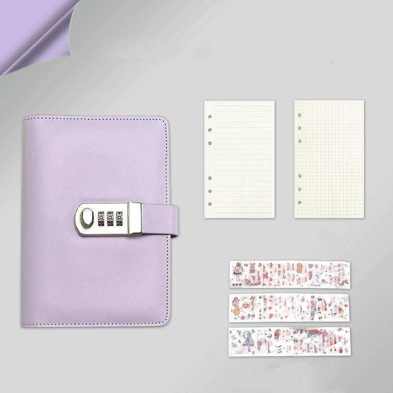 Leatherette Diary Lock, Lockable Notebook Journal, Private Writing Journal - available at Sparq Mart