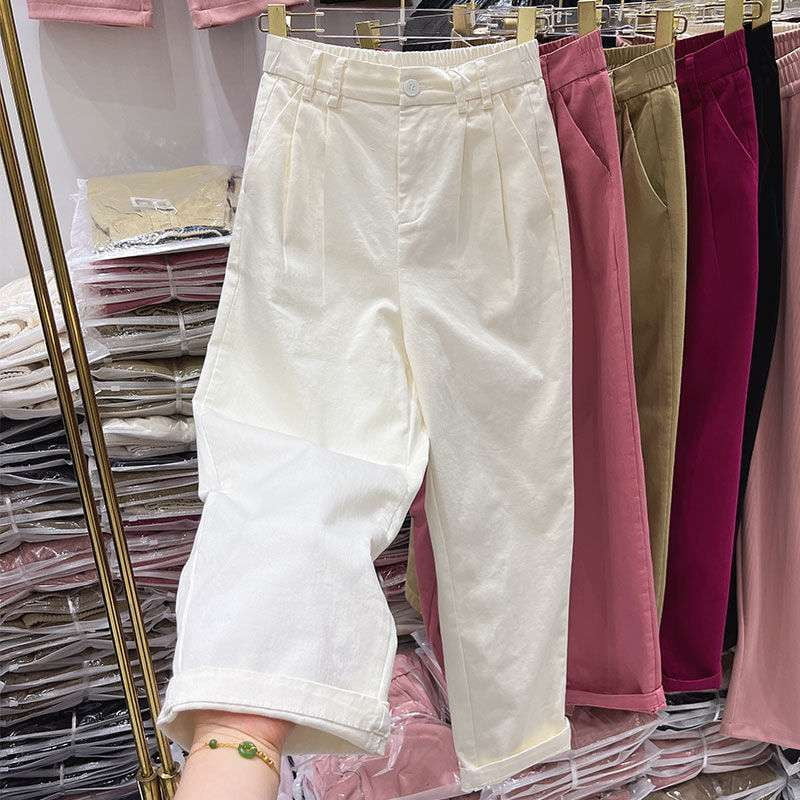 Comfortable Harlan Pants, Cropped Loose Pants, High Waisted Harlan - available at Sparq Mart