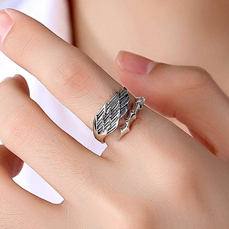 S925 Chinoise Ring, Silver Open Ring, Sterling Silver Chinoise Open Ring - available at Sparq Mart