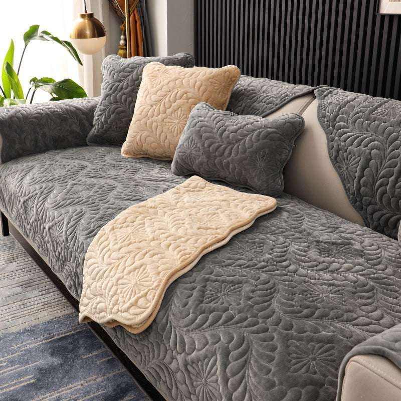 Luxury Couch Covers, Plush Sofa Protector, Stylish Sofa Slipcovers - available at Sparq Mart