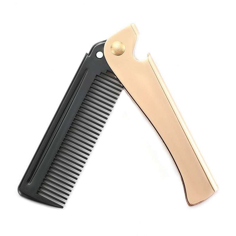 Portable Beard Comb, Stylish Pocket Comb, Travel Hair Grooming - available at Sparq Mart