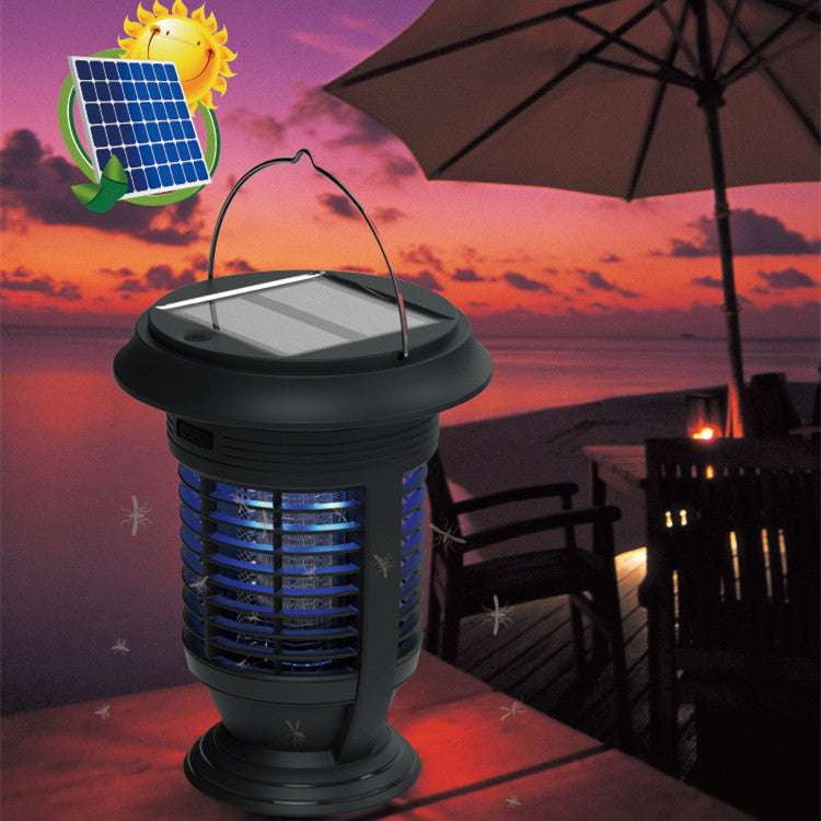 Purple LED Killer, Solar Mosquito Lamp, USB Insect Zapper - available at Sparq Mart