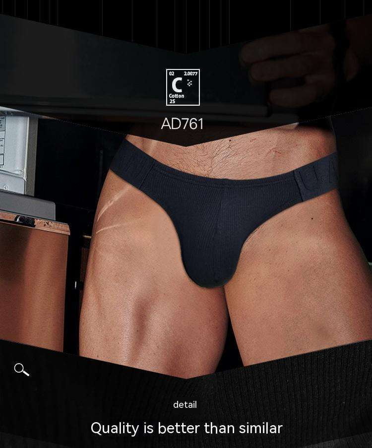 full-wrapped pouch, low-rise briefs, sexy men's underwear - available at Sparq Mart